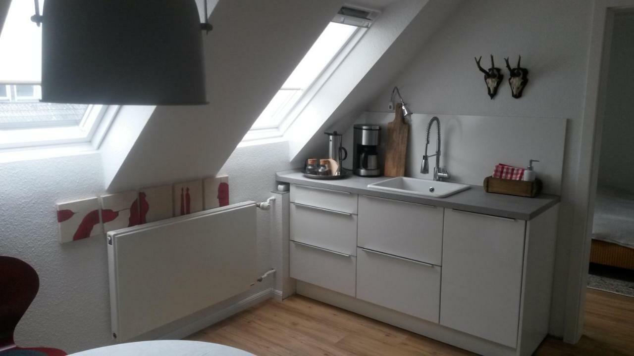 Charmante, Moderne Wohnung Greven Buitenkant foto